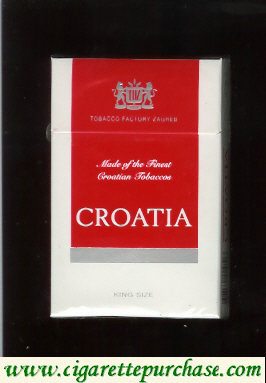 Croatia cigarettes